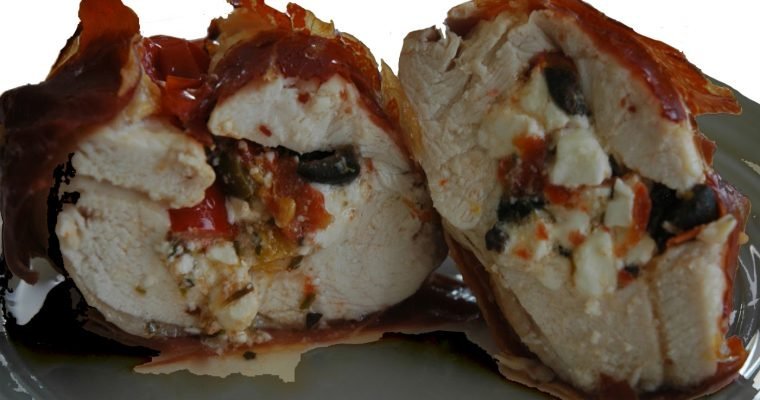 Chicken with Parma ham and Mozzarella