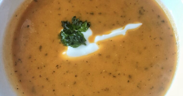 North African Butternut Squash Soup
