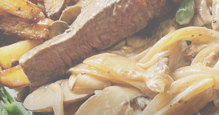 Delicious Steak Diane