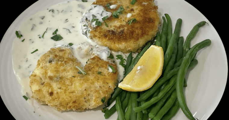 Delicious Fishcakes with Lemon and Parsley Sauce